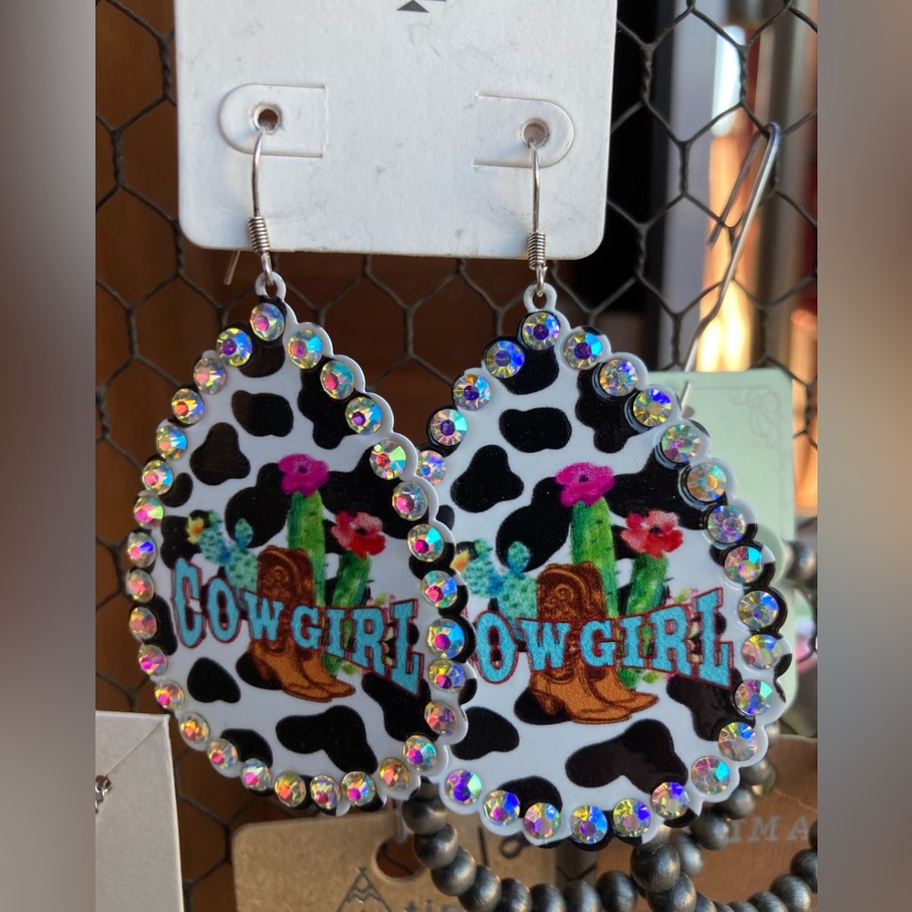 Cowgirl Teardrop Earring’s